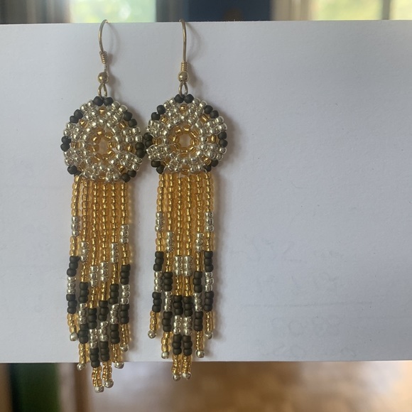Beaded Earrings - Picture 2 of 3
